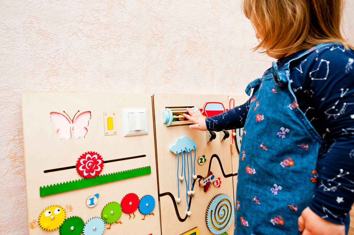 Wall Toy for Toddlers Kids Play Area Special Needs Activity Etsy