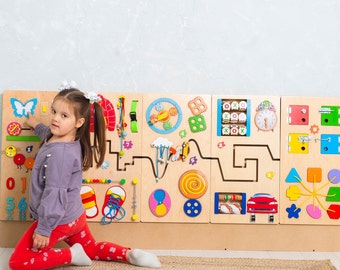 Playroom giant busy board Sensory wall for Waiting areas