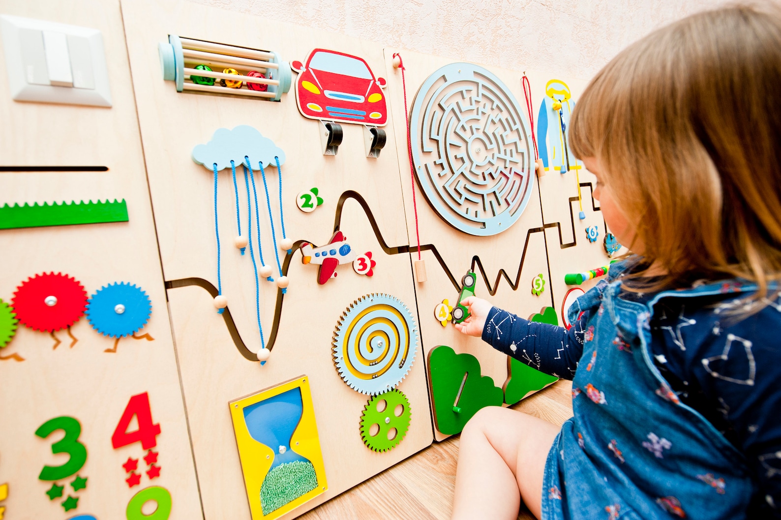 Wall Toy for Toddlers Kids Play Area Special Needs Activity Etsy