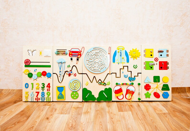 Wall Toy for Toddlers Kids Play Area Special Needs Activity Board