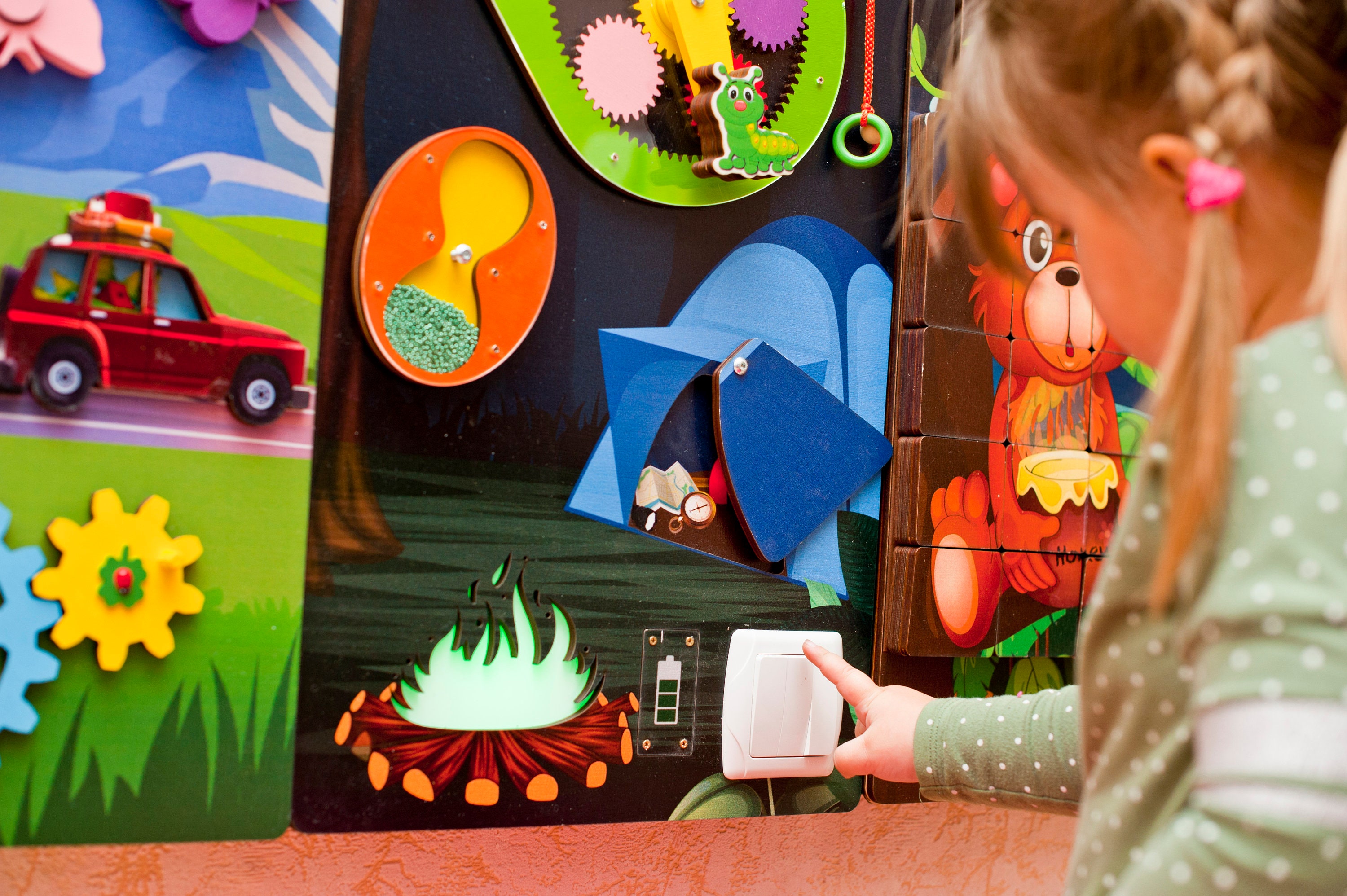 Magic Circles Wall Panel-Finger Painting Toy-waiting room toys,Free  Shipping – WaitingRoomToysNFurniture