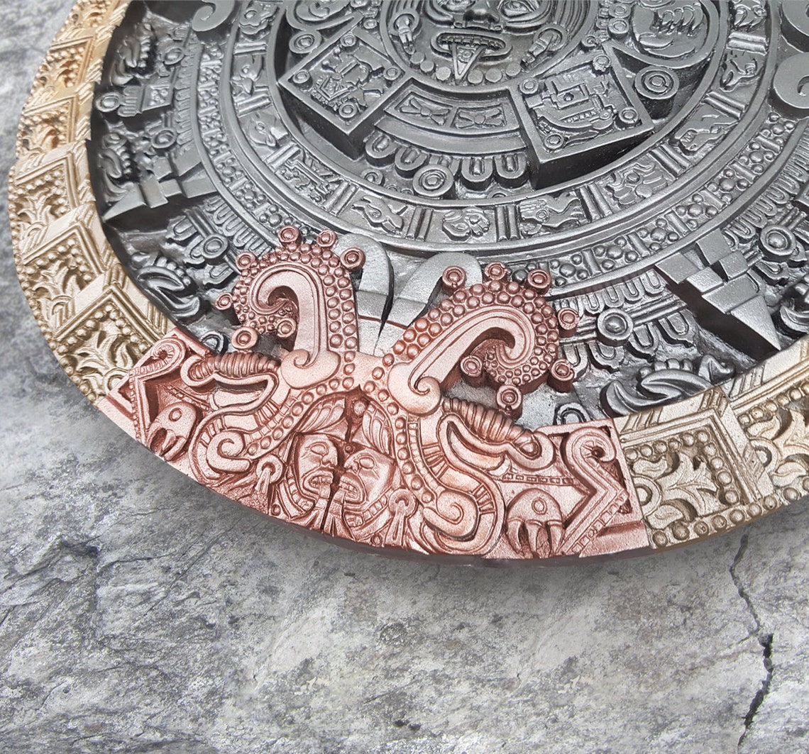 Mayan Calendar Stone of the Sun Etsy