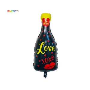XOXOシャンパンバルーン | バレンタインデーのデコレーション | ハッピーバレンタインデーのバルーンブーケ | ガレンタインデーのデコレーション