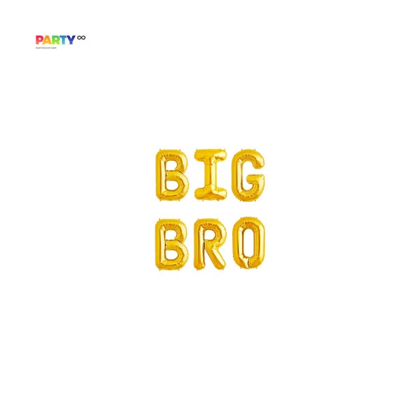 Big Bro pregnancy announcement balloon |  Baby Newborn Announcement Big Bro Balloons Banner | brother to be