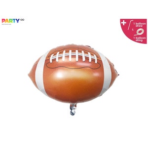 Voetbalballon 20 inch folie ballon | Football Party | Sportfeest | Superbowl Party Ballon Decoratie | Voetbal Thema Verjaardagsfeestje