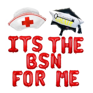 Its The BSN For Me Banner | Nursing Graduation Party | Nursing School Graduation Decorations | Nurse Grad Party| BSN Graduation Party