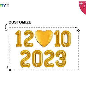 Custom Banner for Wedding and Valentines Party Decorations | Customize Marry Me Balloon Banner | Marriage Proposal Ideas