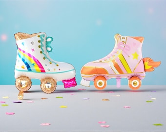 Roller Skate Foil Balloon: 90s Birthday Party Decorations