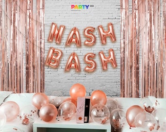 NASH BASH Balloon Banner | Bachelorette Party Decorations Party Decoration Balloon | Bridal Shower Decorations Engagement Party