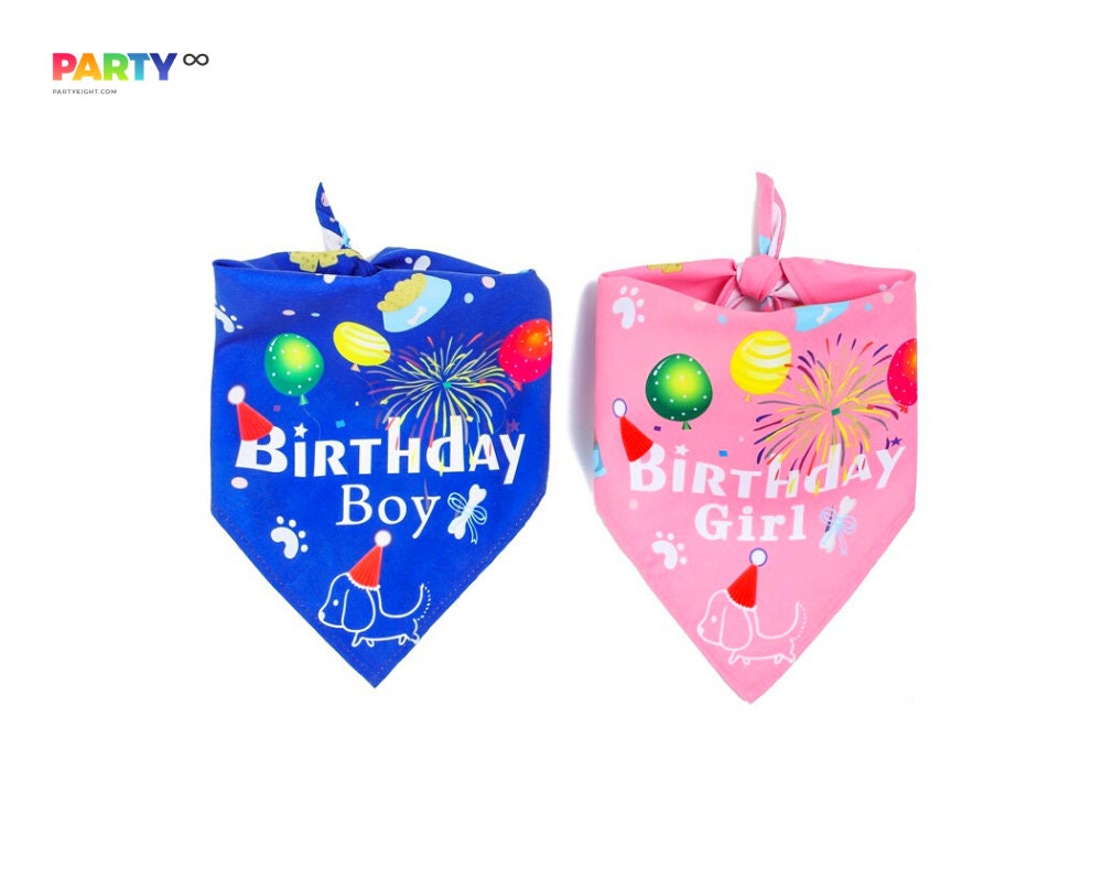 Dog Birthday Party Decorations Set Lets Pawty Banner Happy - Etsy