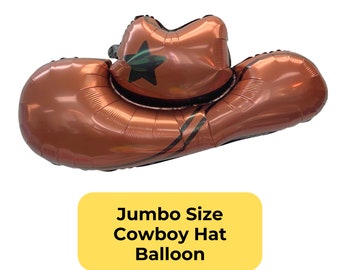 Décorations western cowboy pour le premier rodéo | Ballons chapeau de cowboy | Nashville EVJF Anniversaire cow-girl à Austin