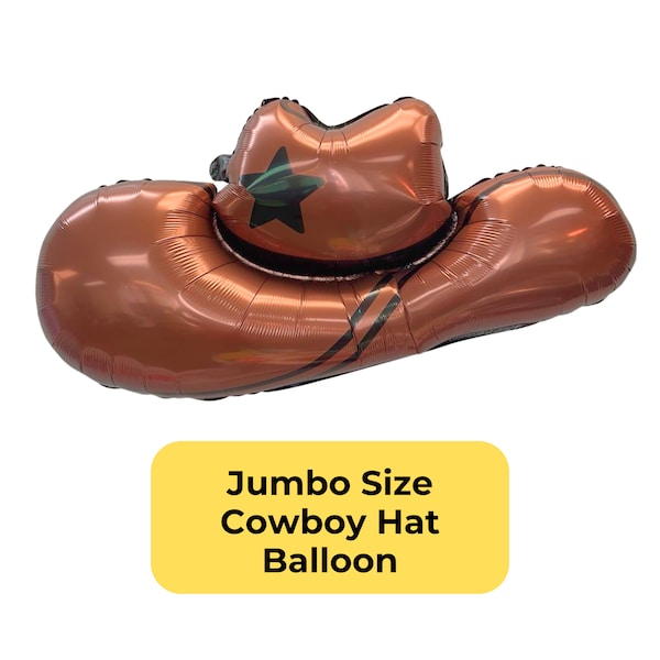 Cowboy Western Themed First Rodeo Decorations | Cowboy Hat Balloons | Nashville Bachelorette Party Austin Cowgirl Birthday