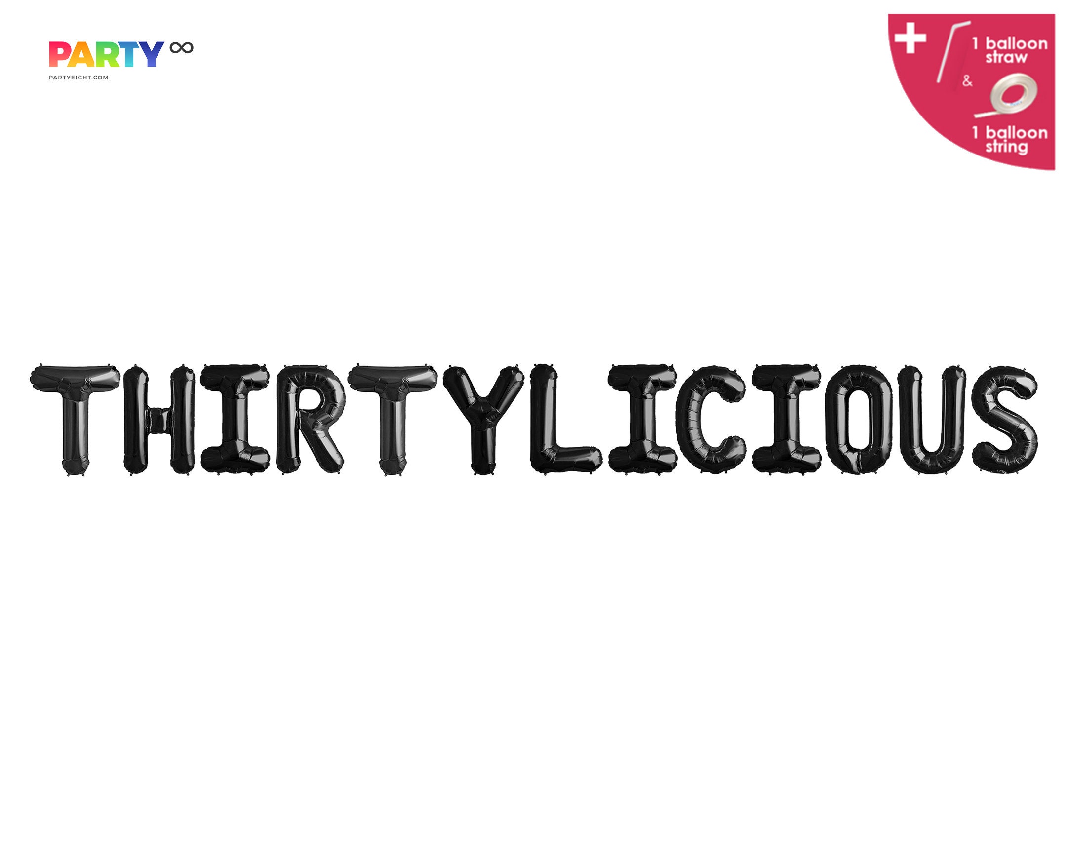 Thirty Licious Banner 30th Birthday Party Decor 30 35th