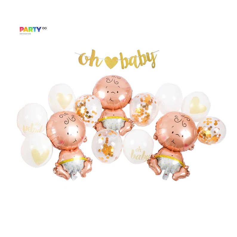 Baby Shower Party Decoration Set  Baby Shower Balloon image 0