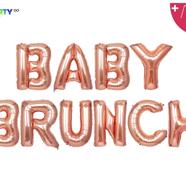 Baby Brunch Shower Balloon Banner | Baby Shower Brunch | Baby Shower Banner | Baby Shower Decorations |