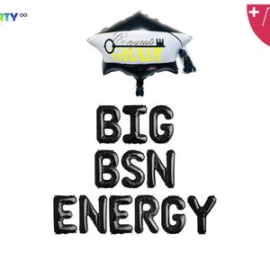 大きなBSNエネルギーバナー | 看護卒業パーティー | 看護学校卒業デコレーション | 看護師卒業パーティー | BSN卒業パーティー