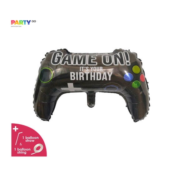 Game Controller Balloon Large Video Game Balloon Xbox Gamer Party Decorations Roblox Party Boy Birthday Party Decoration By Party Eight Catch My Party - xbox controller roblox