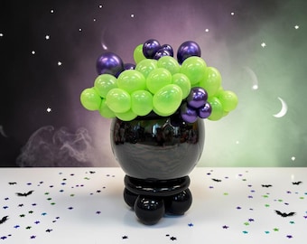 A Baby Is Brewing Halloween Baby Shower Cauldron Balloon Kit: Spooky Gender Reveal Decorations