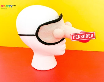Penis Sleep Mask: Bachelorette Party Favors & Naughty Travel Eye Mask