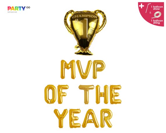 MVP Of The Year Balloon Banner With Trophy Balloon Football mvp-of-the-year-balloon-banner-with-trophy-balloon-football