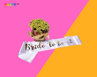 Bride To Be Sash | Bachelorette Sash | Beide Tribe Sash | Bridal Shower Sash | Bachelorette Party Sash | Bride Accessories | Hen Party Sash
