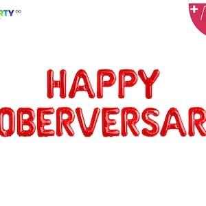 Happy Soberversary Balloon Banner |  Sober Anniversary Decoration | Happy Sobriety Banner | Celebrate Recovery party Hanging letter sign