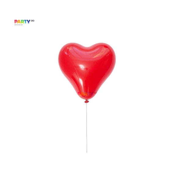 Heart Balloon Pack Of 10 3 Colors Engagement Party Decoration