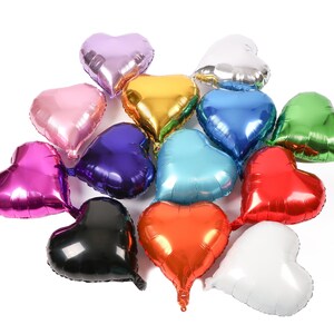 18'' Giant Heart Balloon 13 Colors | Engagement Party Decoration Balloon | Wedding Decoration