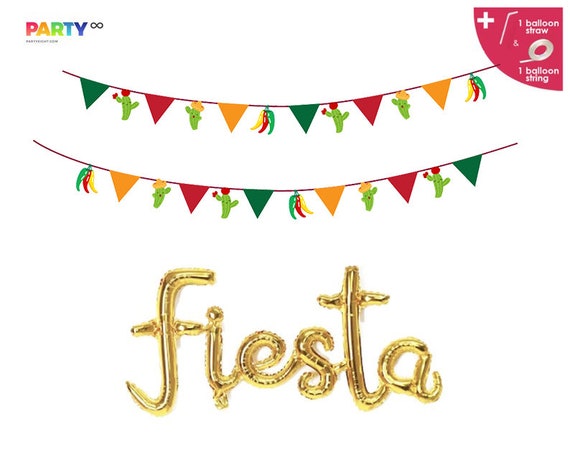 Fiesta Banner | Llama and Cactus Banner | Llama Party Decor | Holy Llama Cactus Decorations Banner | Il_570xn