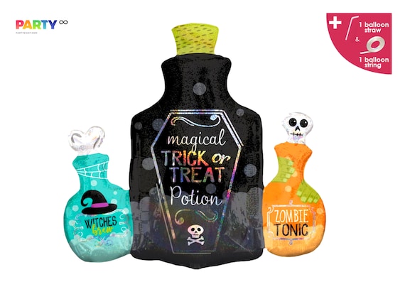 Potions Bar Potion Balloon | Halloween Bar Balloons Decorations | Halloween Themed Birthday Baby Shower Halloween Bachelorette Decorations Il_570xn