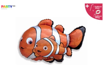 Fish Balloon | Under the Sea Party Balloon Decorations | Ocean Party Decorations