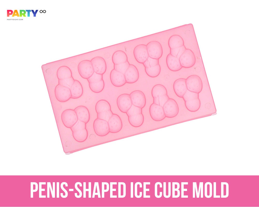 Creative 3d Funny Penis Shaped Ice Cube Mold, Silicone Ice Cube Tray, Party Ice  Ball Maker, Whiskey Ice Mould - Ice Cream Tools - AliExpress