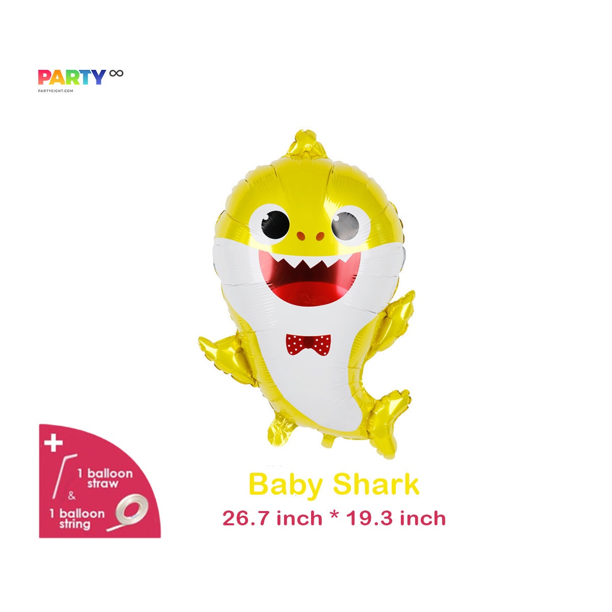 Baby Shark Masque Costume Sac De Fête Fête Anniversaire Enfant Adulte Animal 