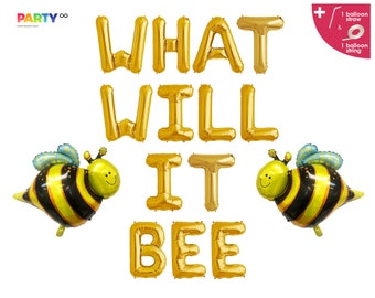 What Will It Be Banner | Bee Gender Reveal Banner | Bee Baby Shower | Bee Banner | Bumble Bee Themed Gender Reveal