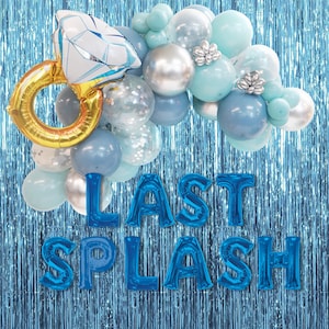 Last Splash Final Flamingle Bachelorette Bridal Party Decor Bridal Shower Theme party Beach Bachelorette Party Balloon Pine Apple Flamingo