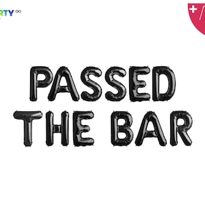 Passed The Bar Banner | Juris Doctorate Law School Graduation Banner Decorations | Graduation Decorations 2025