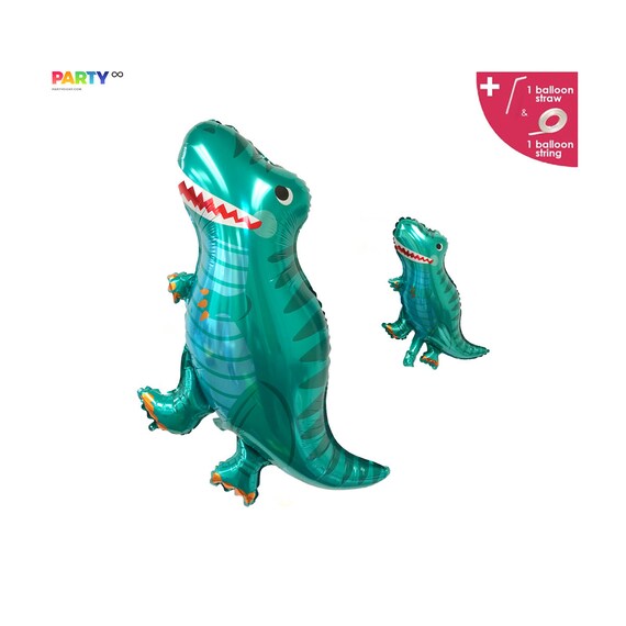 Dinosaur Balloons | Two Rex Party Decor | Jurassic Park/Roar Rawr Theme | Jurassic Party | Dino Party Il_570xn