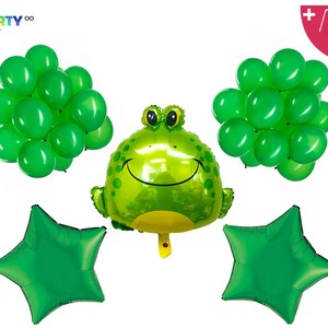 Frog Balloon Set | Toad Theme Frog Balloon for Kids birthday  | Toad Theme Party Kid Birthday Party Baby Shower | Toad Balloon