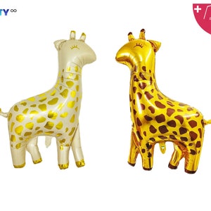 Blush Giraffe Balloon | Zoo Birthday Decors | Jumbo Giraffe Safari Jungle Party | Safari Baby Shower | Wild One | Two Wild Decorations