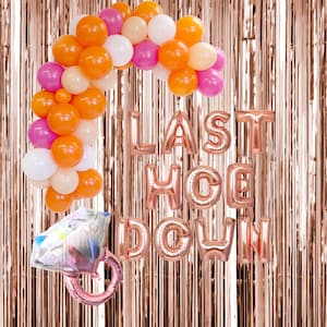 Last Hoe down Balloon Banner with Garland | Cowgirl Bachelorette Banner | Last Ride Bachelorette | Bachelorette Party Decorations
