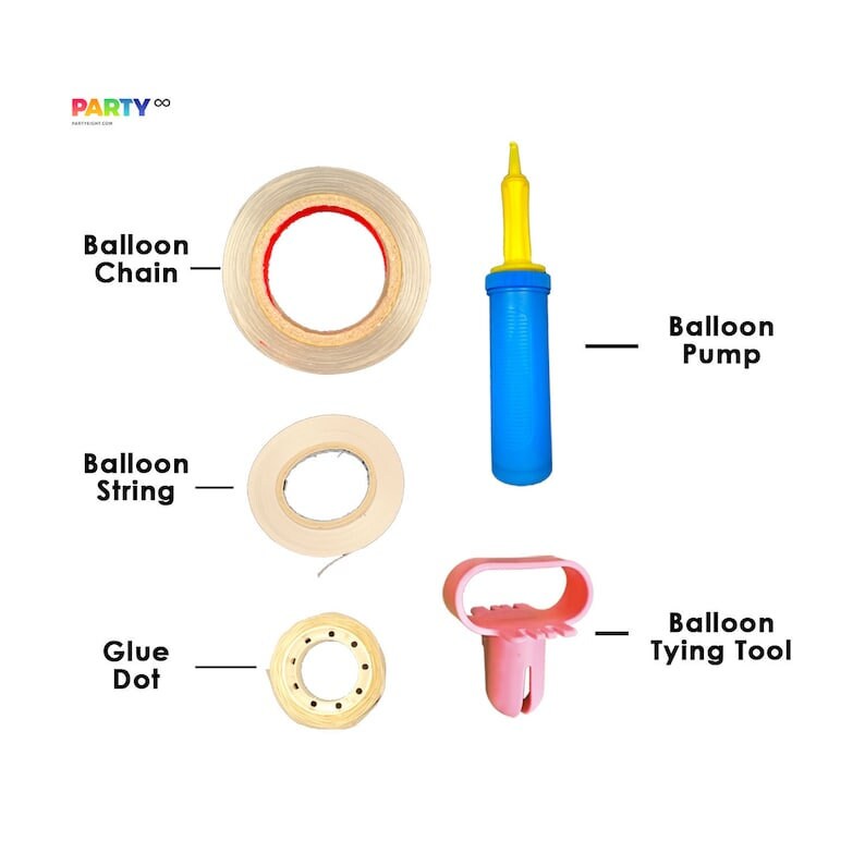 5/6pcs/set Plastic Balloon Colorful Knotting Tool, Easy Tie & Seal Latex  Balloons Without Finger Pain, Party Supplies Balloon Tie Tool