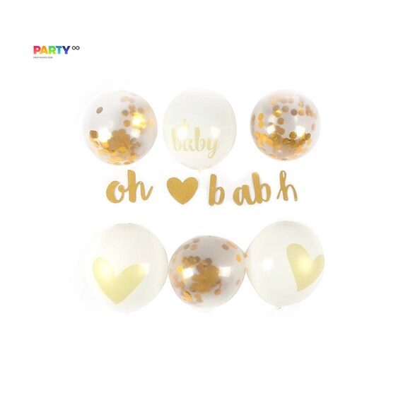 Baby Shower Balloon Kit Baby Shower & Gender Reveal Party Etsy
