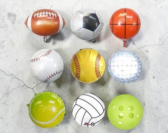 Sports Ball Balloon Decorations: Birthday Party Football Basketball Soccer Theme