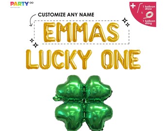 Lucky One St Patrick's Day theme Birthday Party Balloon Décor | 1st Birthday Party St Patrick's Day | First Birthday Décor St Patrick's Day