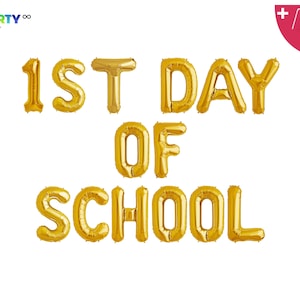 1ST Day of School Banner | Welcome Back Balloon Banner | Welcome Back To School Balloons | Welcome Back Sign | First Day of School Sign