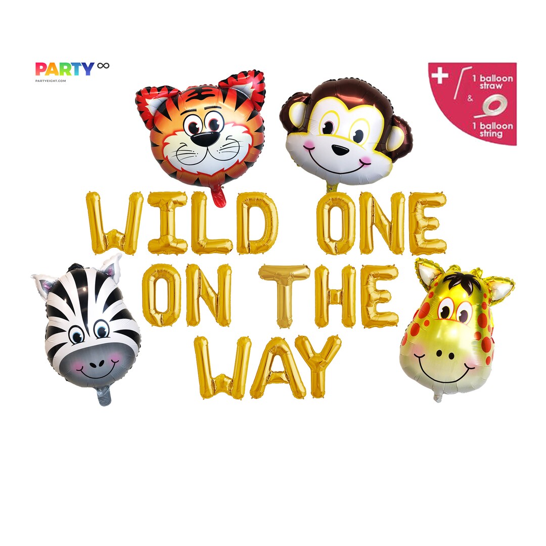 Safari Themed Jungle Themed Baby Shower African Safari Shower Wild One