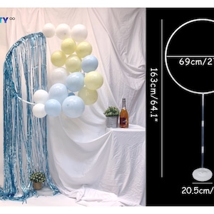 Round Balloon Arch Stand: Wedding, Baby Shower Decorations