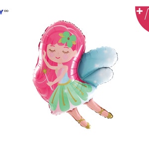 Fairy Balloon | Fairy Princess Birthday Party Decor | Fairy Theme Birthday Party | Floral Fairy Princess Party