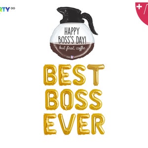Best Boss Ever Banner| Boss day decorations | Retirement Party Décor | Boss Party Decor | Office Party Decor, Boss Gifts Boss day |