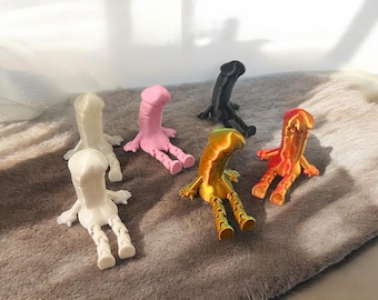 Funny Penis Desk Buddy Office Prank Decor: Bachelorette Party Gag Gift Adult Novelty Decoration